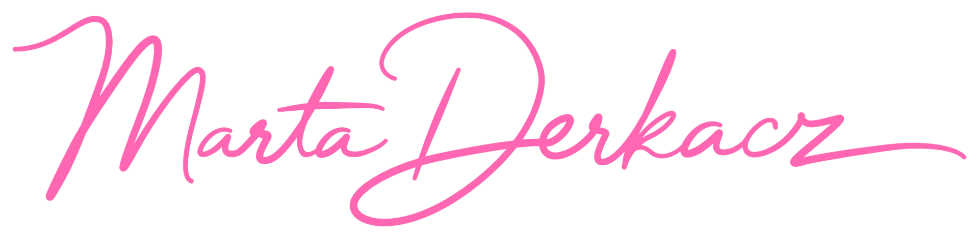Marta Derkacz logo Horizontal