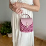 Torebki i plecaki torebka kuferek jagoda